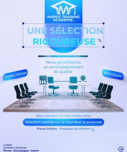 Processus de sélection des candidats chez Maroc Training Académie